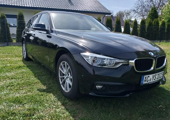 BMW Seria 3 cena 66600 przebieg: 98000, rok produkcji 2019 z Piła małe 67